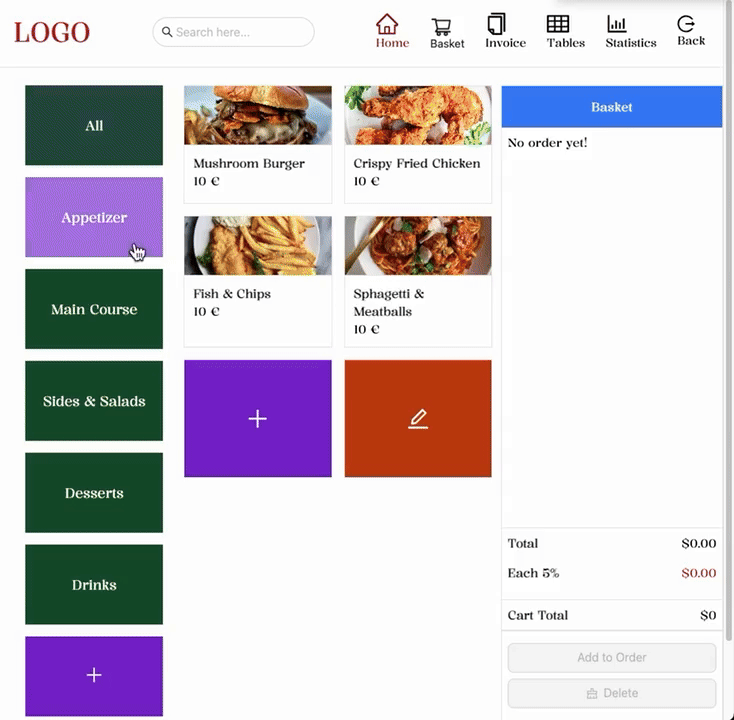 POS App - MERN Stack with RTK